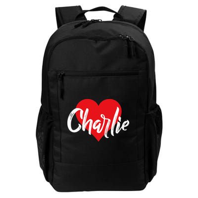 I Love Charlie First Name I Heart Named Backpack