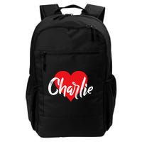 I Love Charlie First Name I Heart Named Backpack