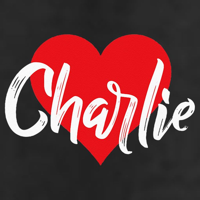 I Love Charlie First Name I Heart Named 15oz Campfire Ceramic Mug