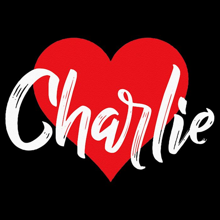 I Love Charlie First Name I Heart Named 16 in Basic Backpack