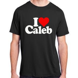 I Love Caleb Adult ChromaSoft Performance T-Shirt