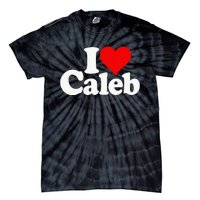 I Love Caleb Tie-Dye T-Shirt