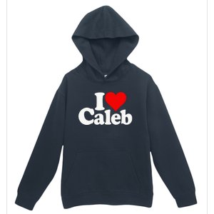 I Love Caleb Urban Pullover Hoodie