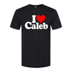 I Love Caleb Softstyle CVC T-Shirt