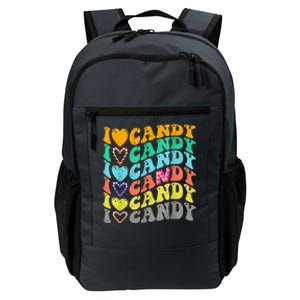 I love Candy Halloween Party Cute Trick or Treat Candyland Daily Commute Backpack