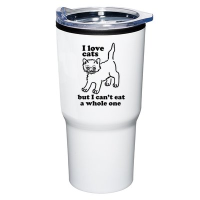 I Love Cats But I CanT Eat A Whole One Tumbler