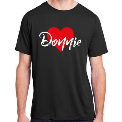 I Love Donnie First Name Adult ChromaSoft Performance T-Shirt