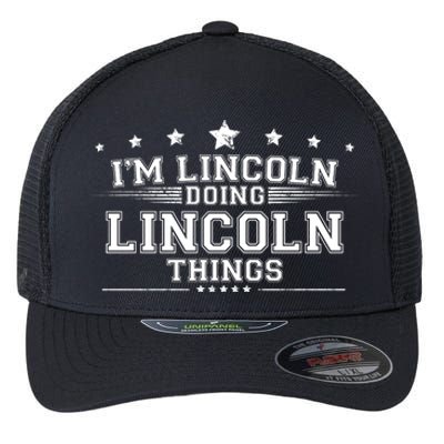 Im Lincoln Doing Lincoln Things Flexfit Unipanel Trucker Cap