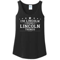 Im Lincoln Doing Lincoln Things Ladies Essential Tank