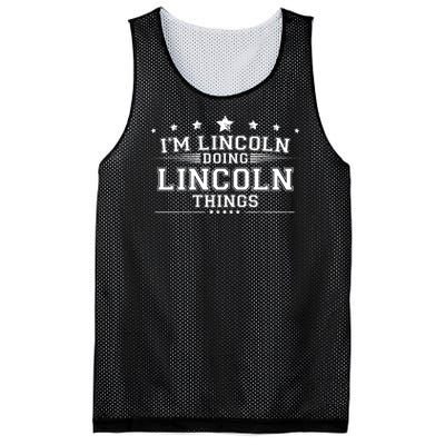 Im Lincoln Doing Lincoln Things Mesh Reversible Basketball Jersey Tank