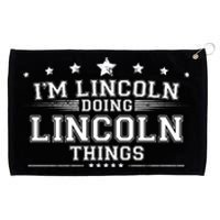 Im Lincoln Doing Lincoln Things Grommeted Golf Towel