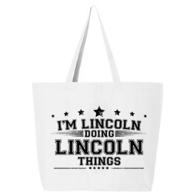 Im Lincoln Doing Lincoln Things 25L Jumbo Tote