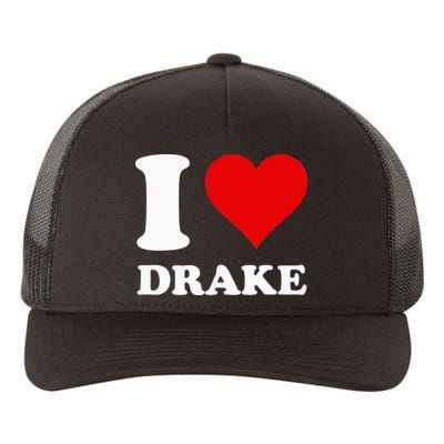 I Love Drake Yupoong Adult 5-Panel Trucker Hat