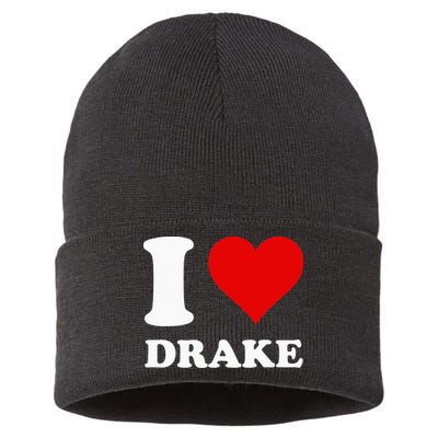 I Love Drake Sustainable Knit Beanie