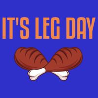 It's Leg Day Funny Thanksgiving Outfit Gift Sweatshirt