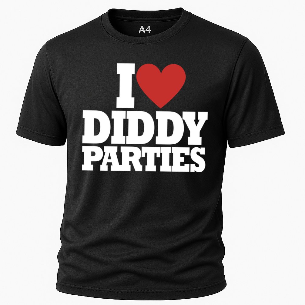 I Love Diddy Parties Cooling Performance Crew T-Shirt