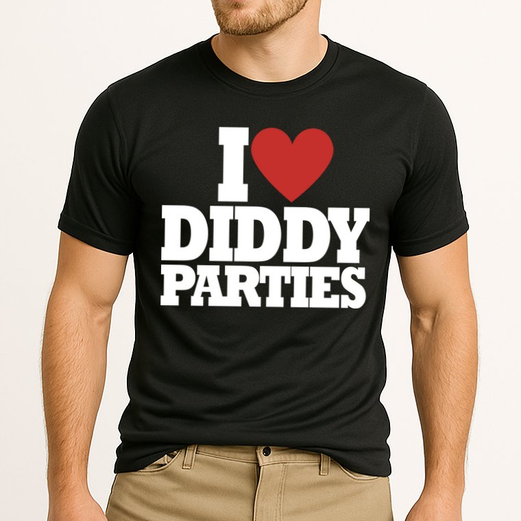 I Love Diddy Parties Cooling Performance Crew T-Shirt