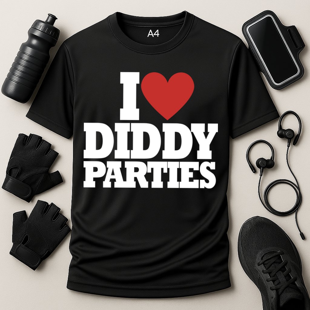 I Love Diddy Parties Cooling Performance Crew T-Shirt