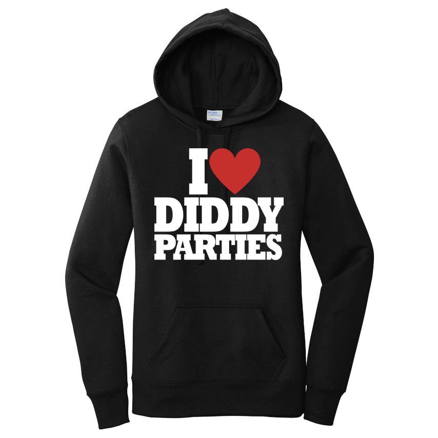 I Love Diddy Parties Women's Pullover Hoodie
