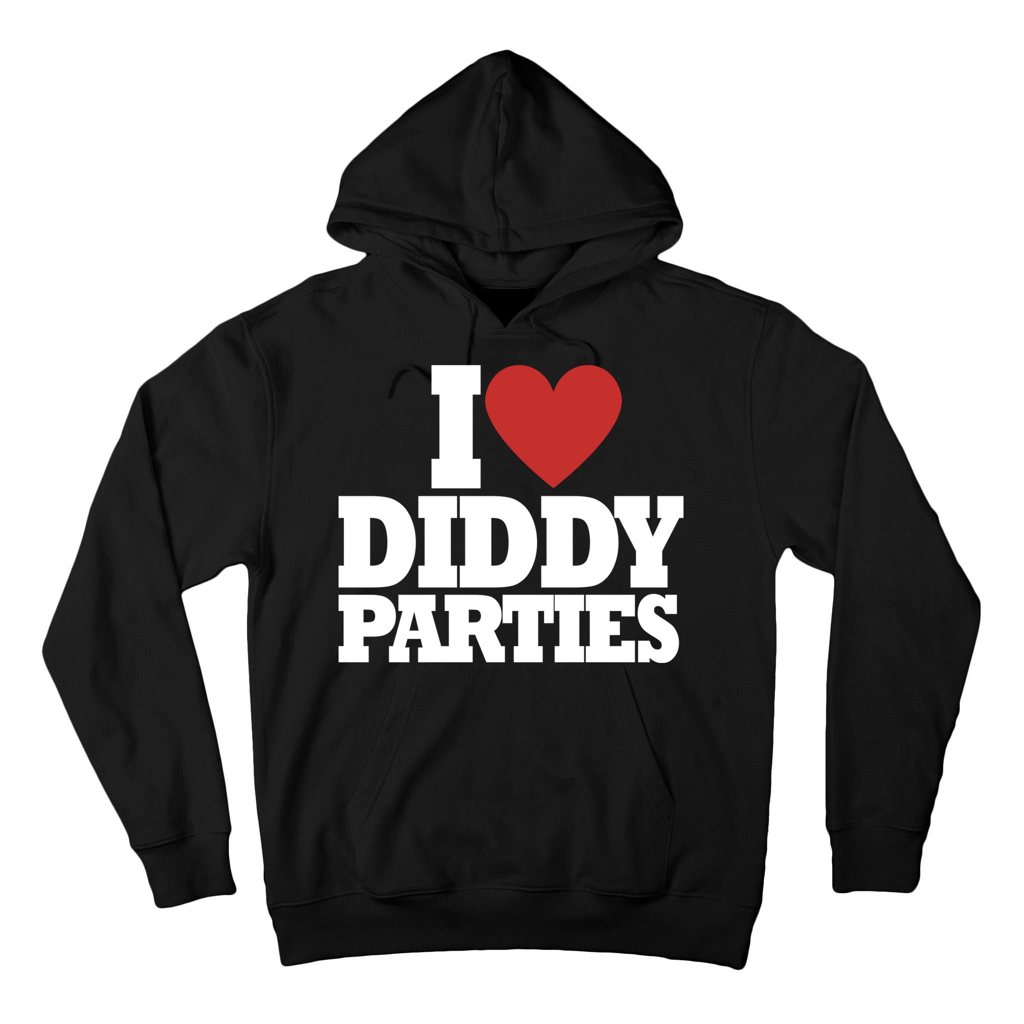 I Love Diddy Parties Tall Hoodie