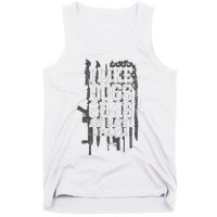 I Like Dogs Guns And Maybe 3 People Funny Usa Gun Lover Tank Top