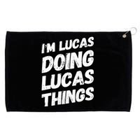 IM Lucas Doing Lucas Things Personalized Name Lucas Gifts Grommeted Golf Towel