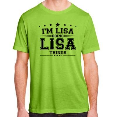 Im Lisa Doing Lisa Things Adult ChromaSoft Performance T-Shirt