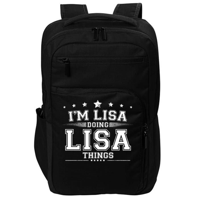 Im Lisa Doing Lisa Things Impact Tech Backpack