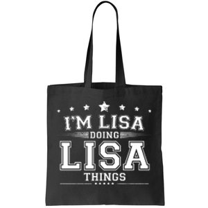 Im Lisa Doing Lisa Things Tote Bag