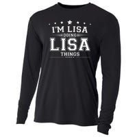 Im Lisa Doing Lisa Things Cooling Performance Long Sleeve Crew