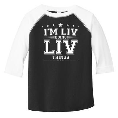 Im Liv Doing Liv Things Toddler Fine Jersey T-Shirt