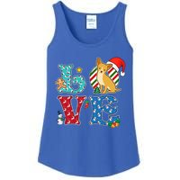 I Love Dog Chihuahua Christmas Gift Ladies Essential Tank