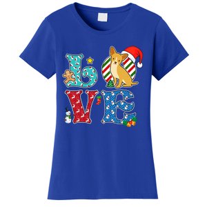 I Love Dog Chihuahua Christmas Gift Women's T-Shirt