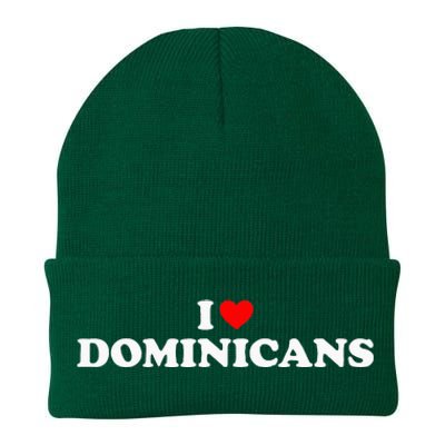 I Love Dominicans Knit Cap Winter Beanie