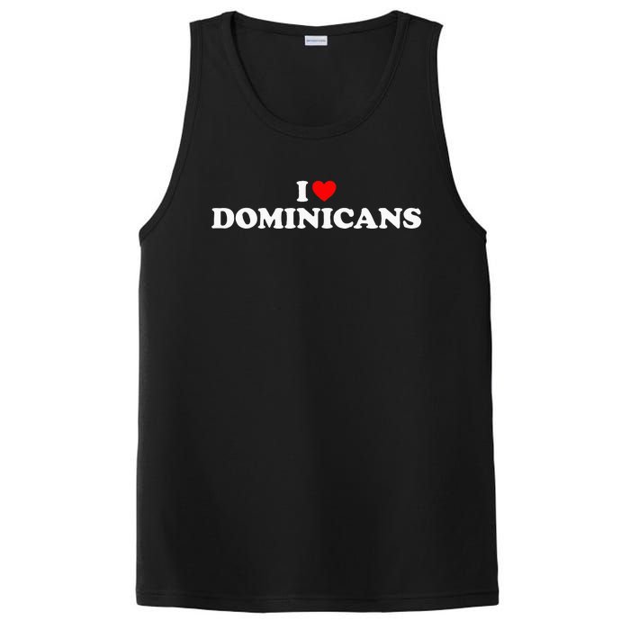 I Love Dominicans PosiCharge Competitor Tank