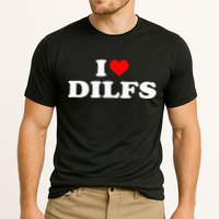 I Love DILFs I heart DILFs Red Heart Cool Performance Shirt
