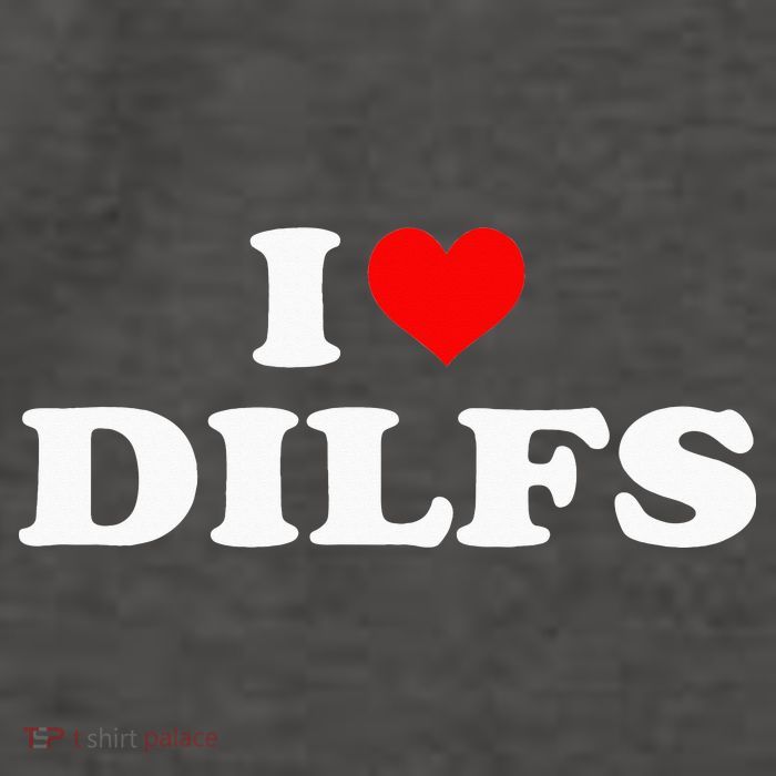 I Love DILFs I heart DILFs Red Heart Cool Vector Backpack