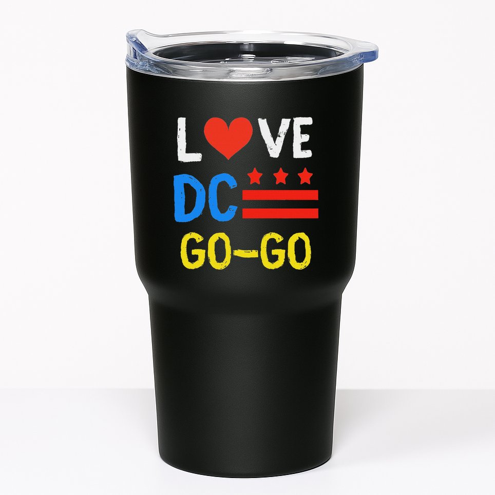 I Love D.C Go Go Tumbler