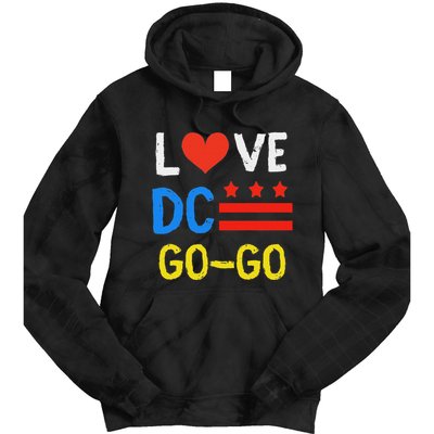 I Love D.C Go Go Tie Dye Hoodie