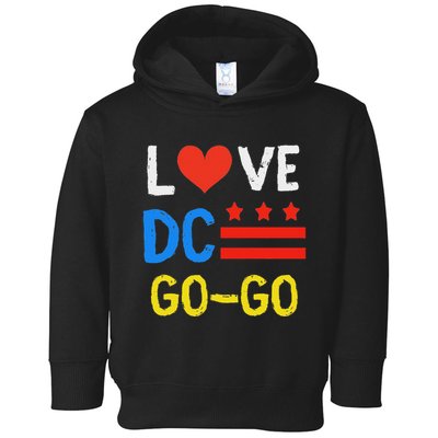 I Love D.C Go Go Toddler Hoodie