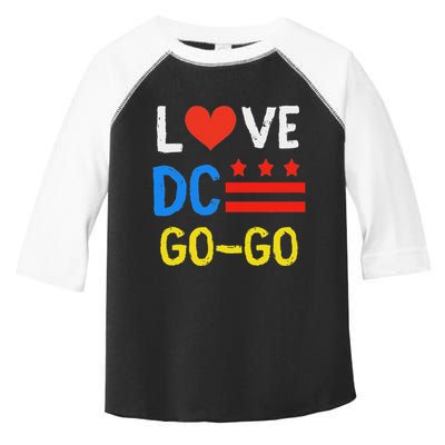 I Love D.C Go Go Toddler Fine Jersey T-Shirt