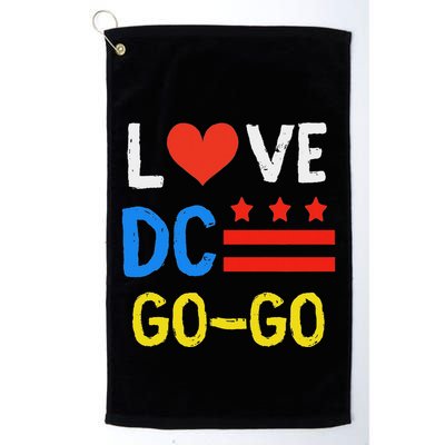 I Love D.C Go Go Golf Towel
