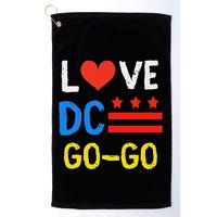 I Love D.C Go Go Golf Towel
