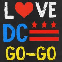 I Love D.C Go Go Golf Towel