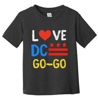 I Love D.C Go Go Toddler T-Shirt