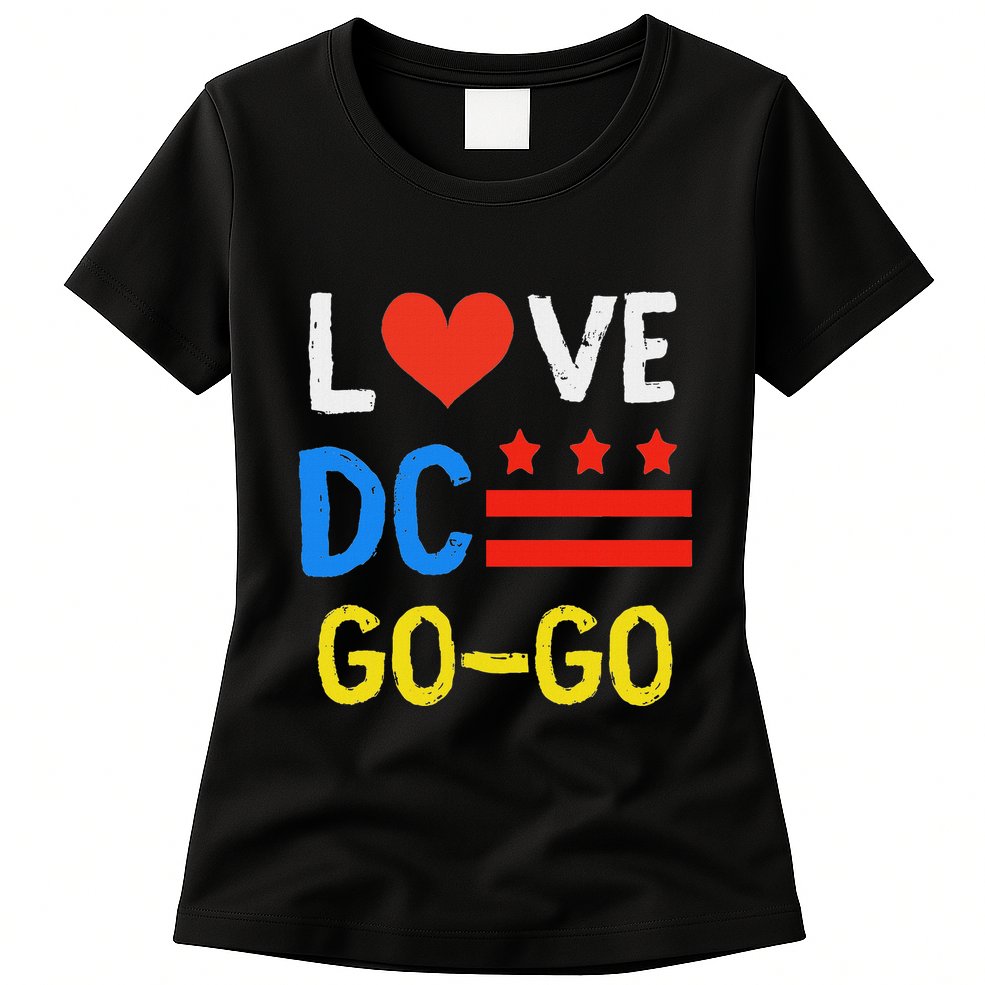I Love D.C Go Go Womens T-Shirt
