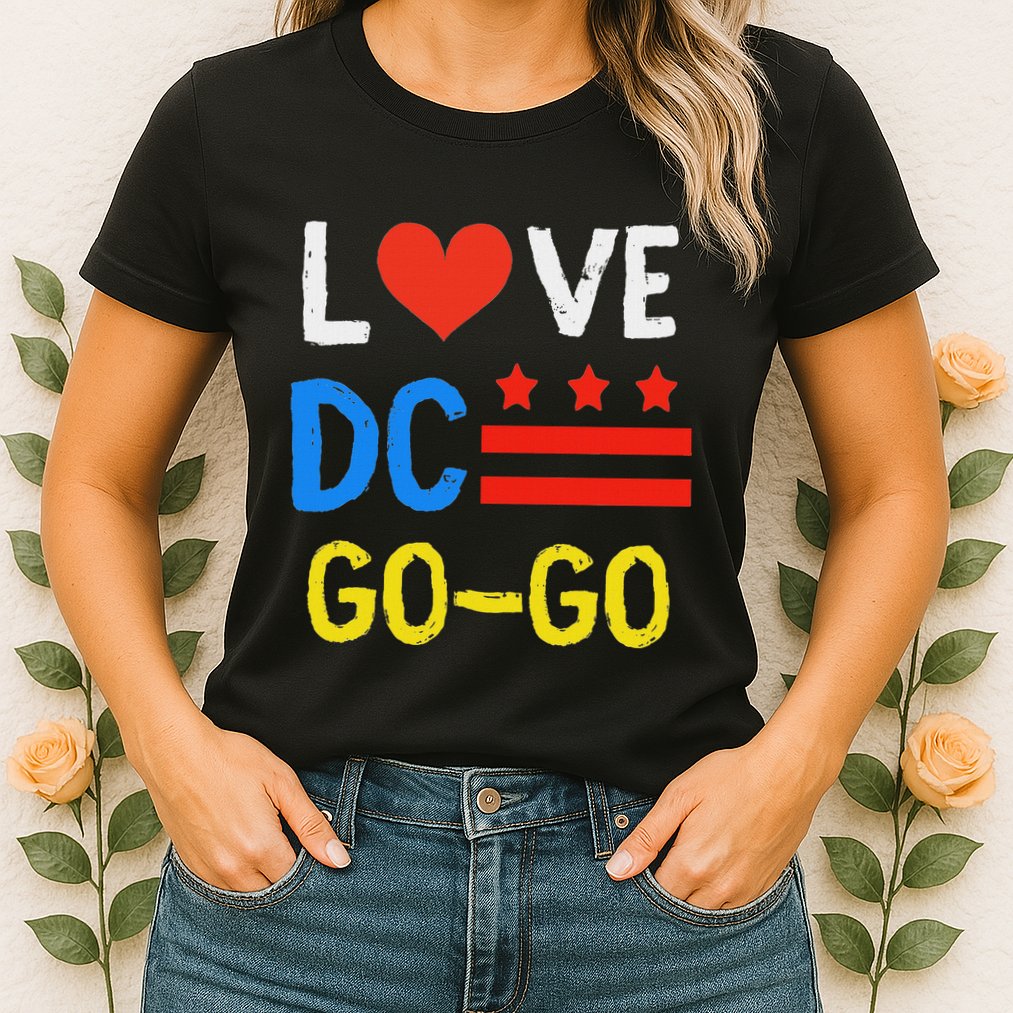 I Love D.C Go Go Womens T-Shirt