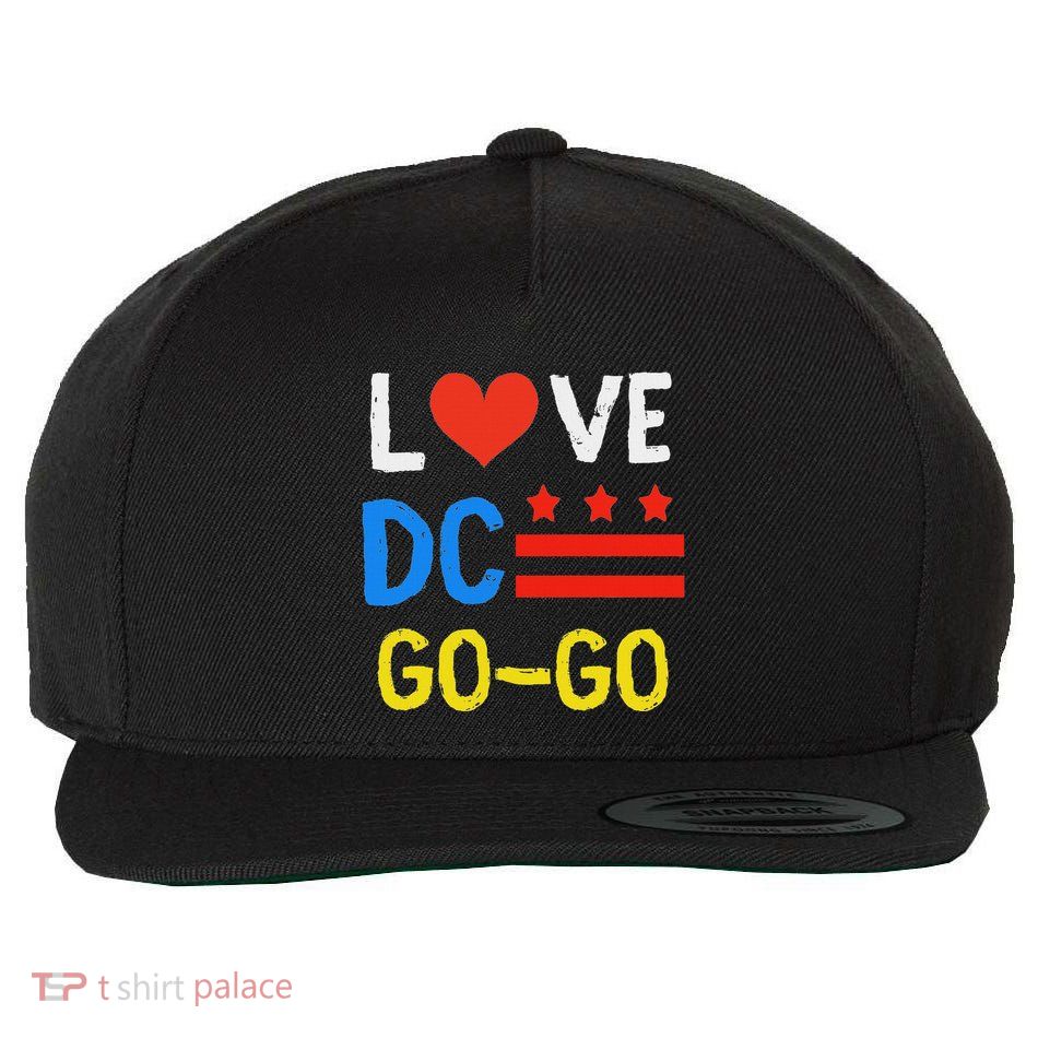 I Love D.C Go Go Wool Snapback Cap