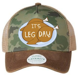 It's Leg Day For Fitness Enthusiasts On Thanksgiving Gift Legacy Tie Dye Trucker Hat