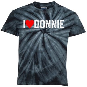 I Love Donnie Kids Tie-Dye T-Shirt